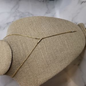 Chloe + Isabel  Pavé Chevron+ Spike-Y-Necklace